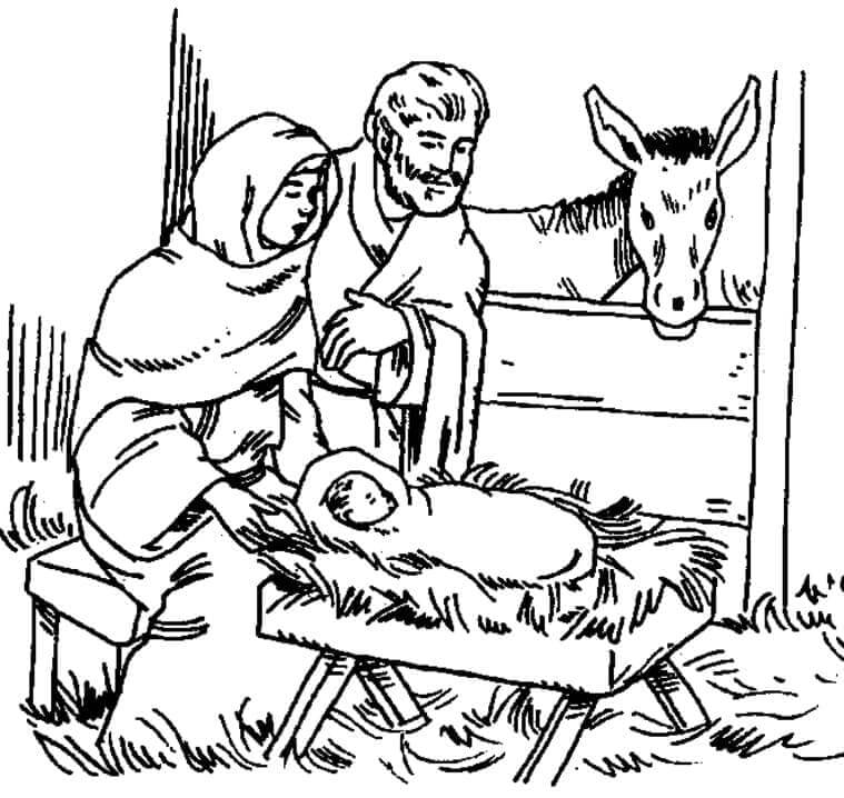 Desenho de Biblicos para imprimir