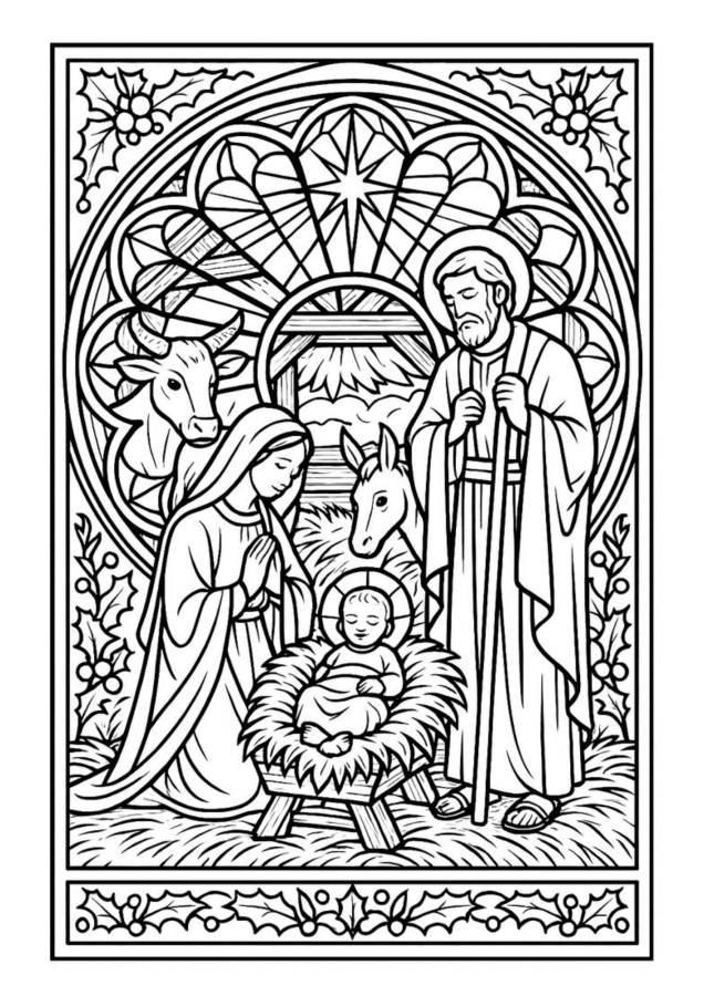 Desenho de Biblicos para imprimir