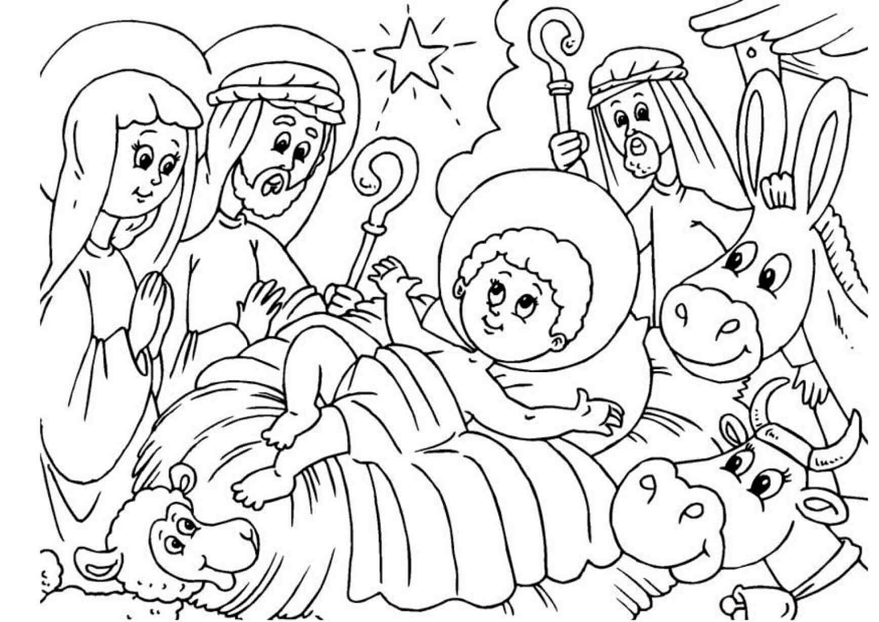Desenho de Biblicos para imprimir