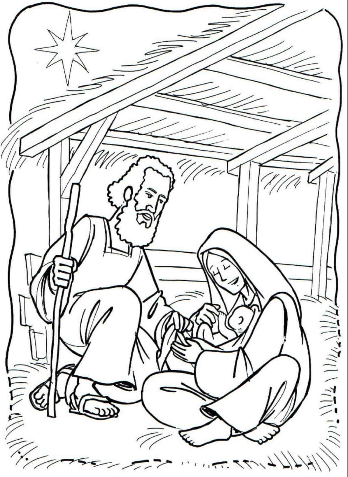 Desenho de Biblicos para imprimir