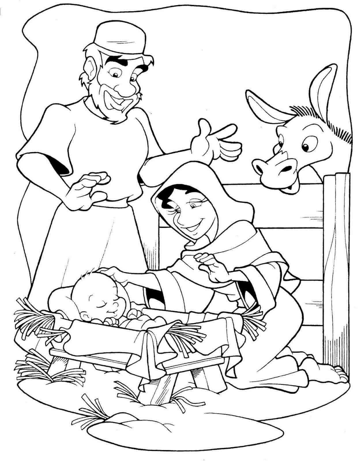 Desenho de Biblicos para imprimir