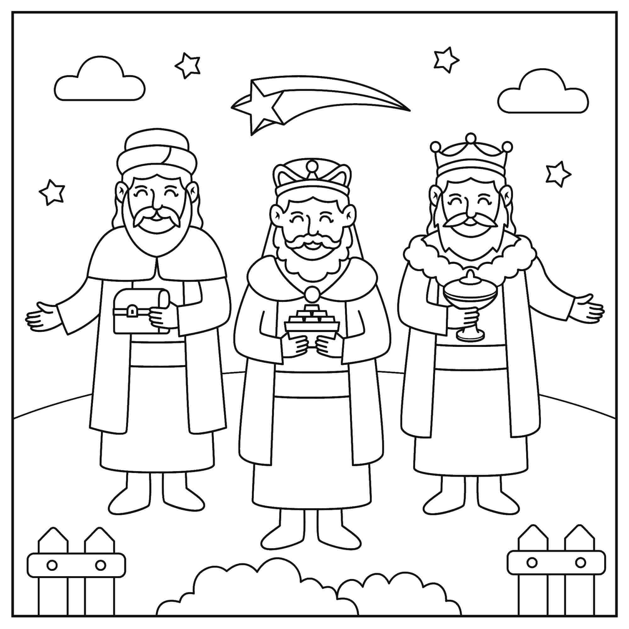 Desenho de Biblicos para imprimir