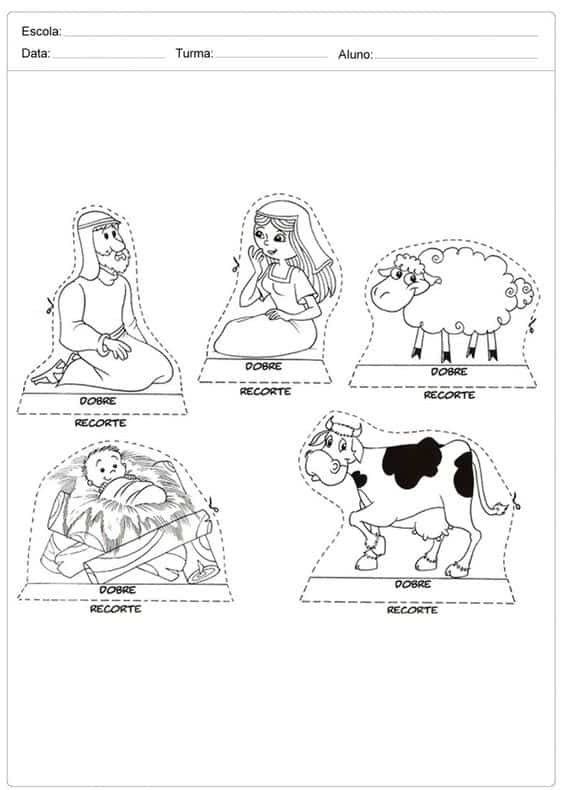 Desenho de Biblicos para imprimir