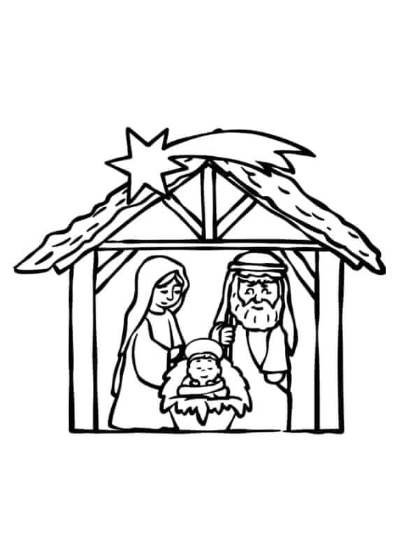 Desenho de Biblicos para imprimir