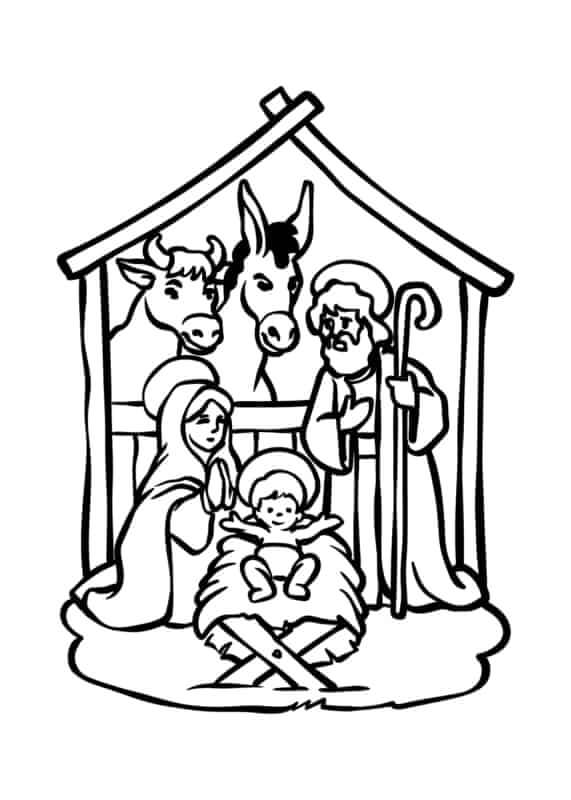 Desenho de Biblicos para imprimir