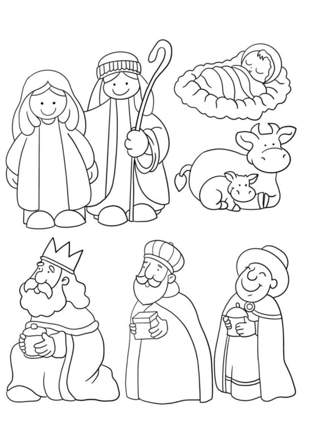 Desenho de Biblicos para imprimir
