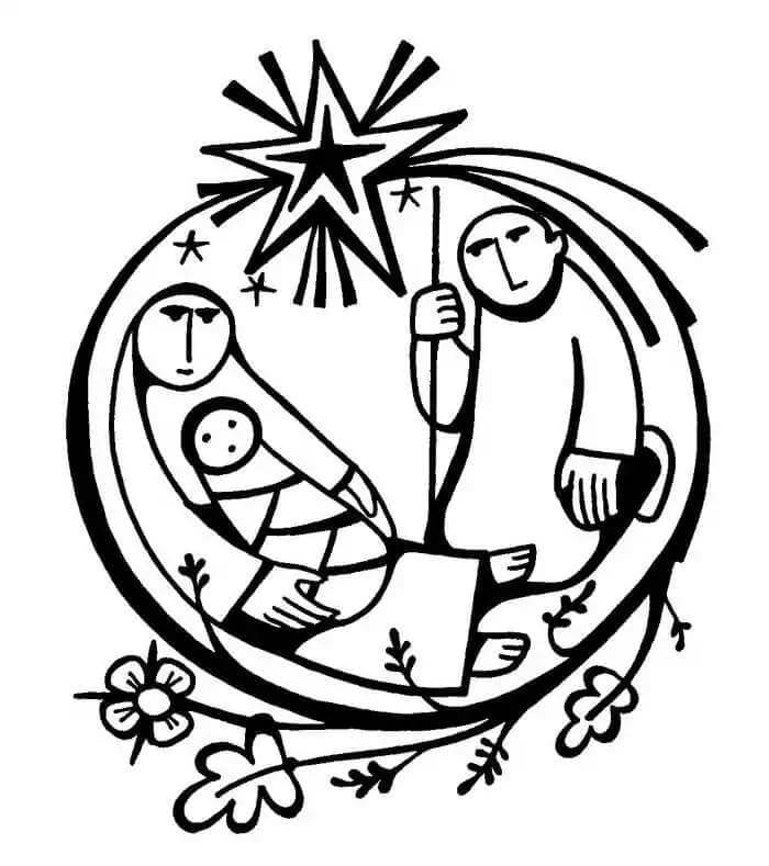 Desenho de Biblicos para imprimir