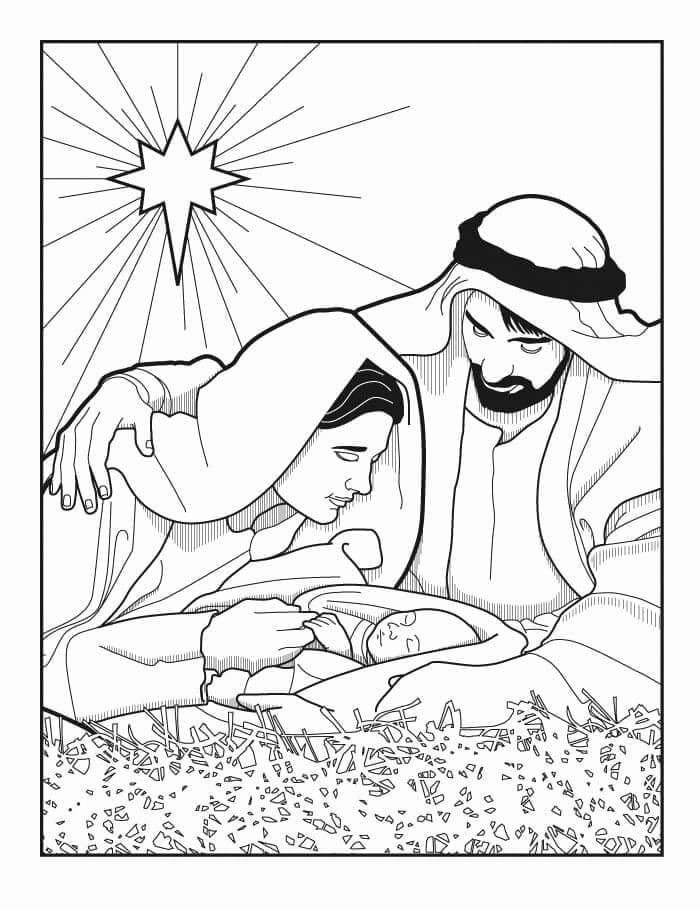 Desenho de Biblicos para imprimir