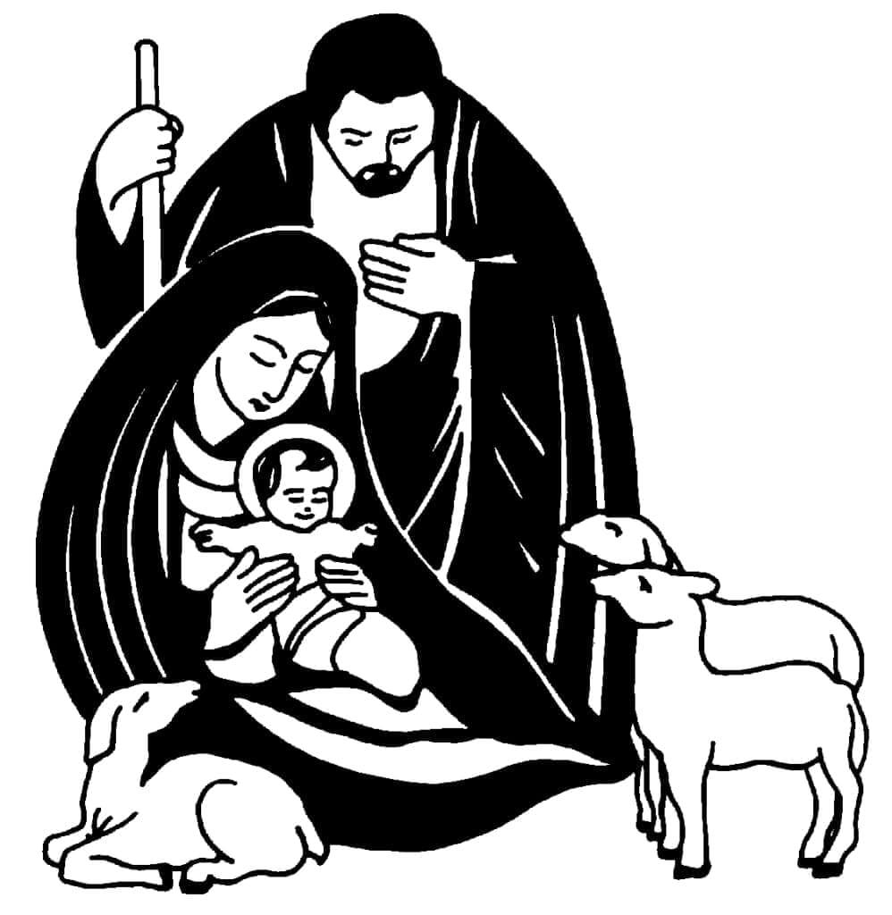Desenho de Biblicos para imprimir