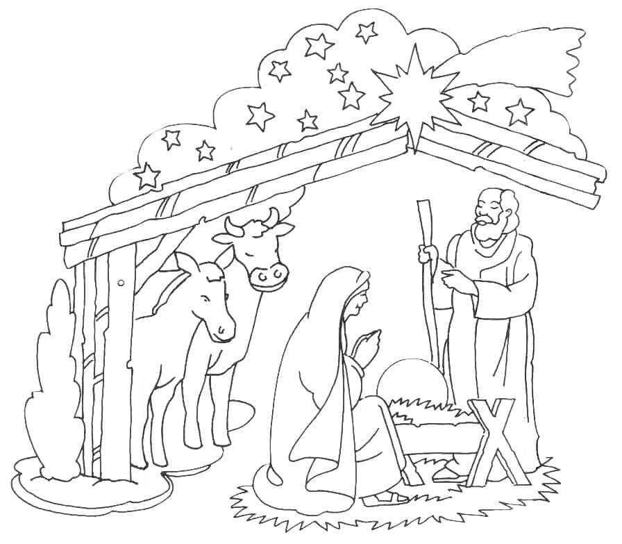 Desenho de Biblicos para imprimir