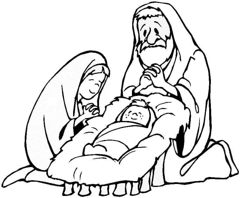 Desenho de Biblicos para imprimir