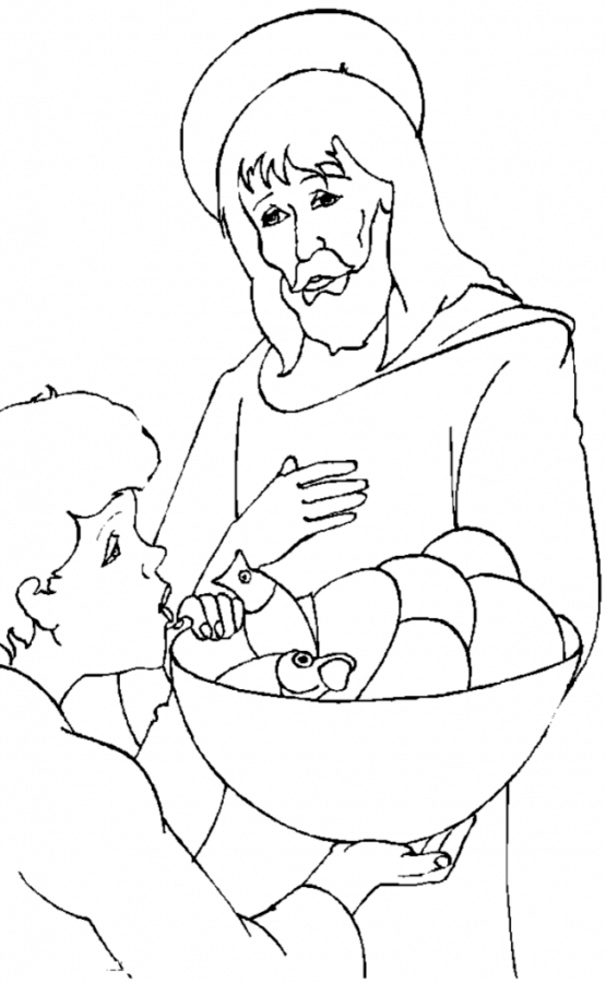 Desenho de Biblicos para imprimir