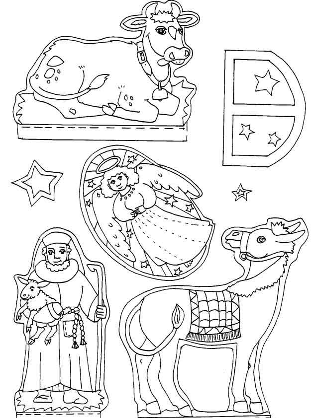Desenho de Biblicos para imprimir