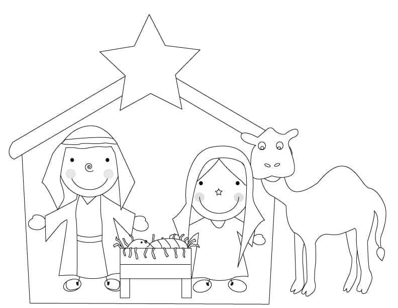 Desenho de Biblicos para imprimir