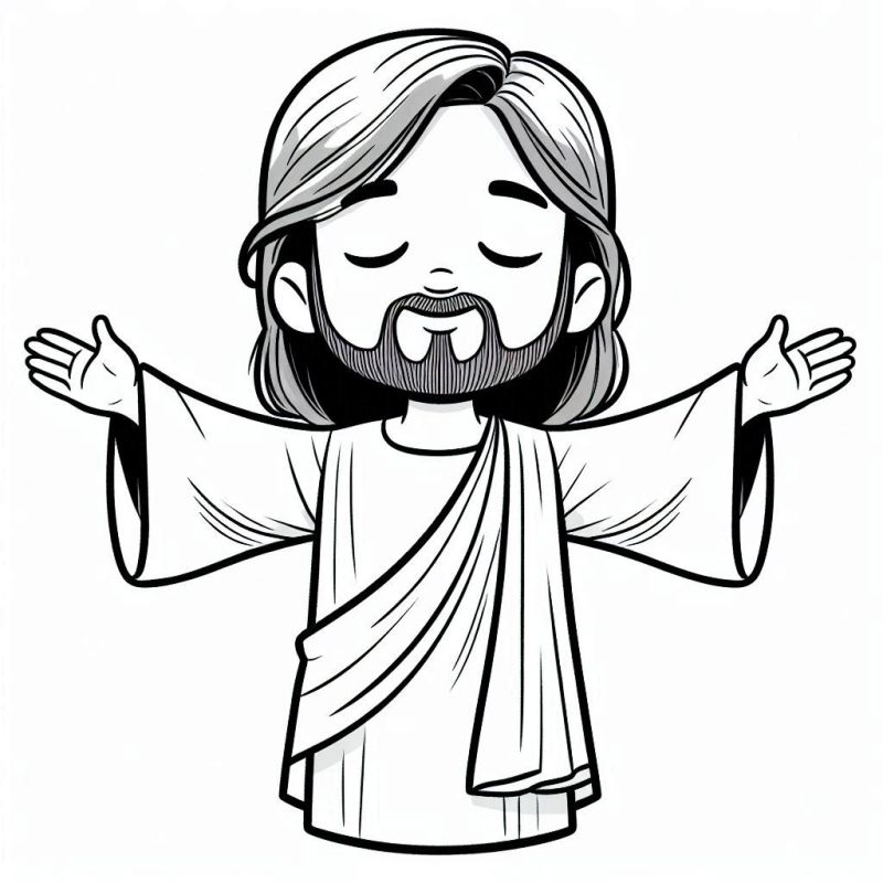 Desenho de Biblicos para imprimir