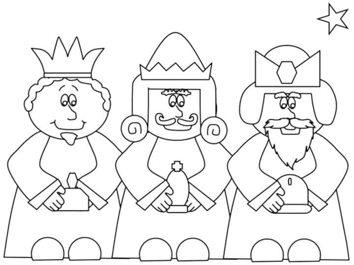 Desenho de Biblicos para imprimir