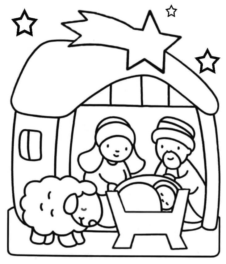 Desenho de Biblicos para imprimir