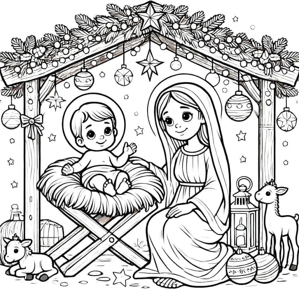 Desenho de Biblicos para imprimir