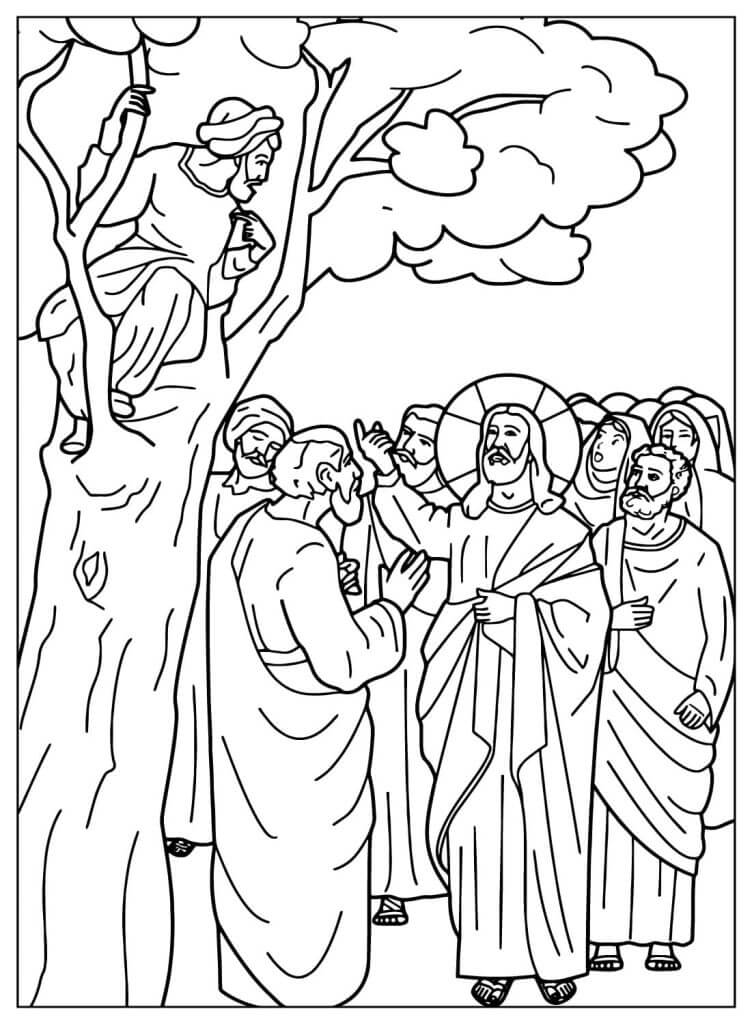Desenho de Biblicos para imprimir