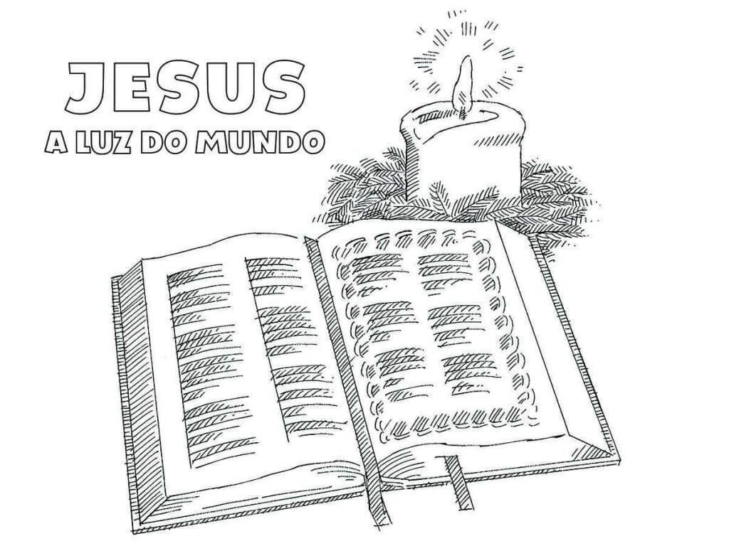 Desenho de Biblicos para imprimir