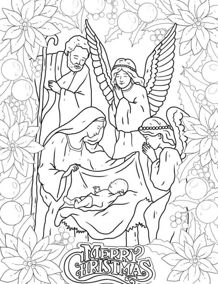 Desenho de Biblicos para imprimir