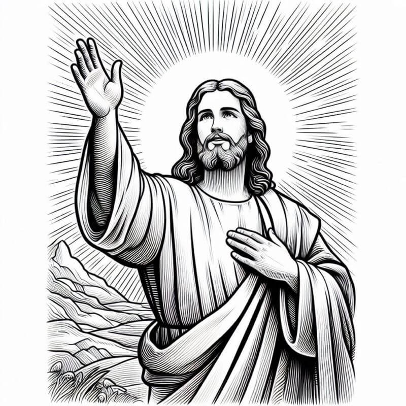Desenho de Biblicos para imprimir