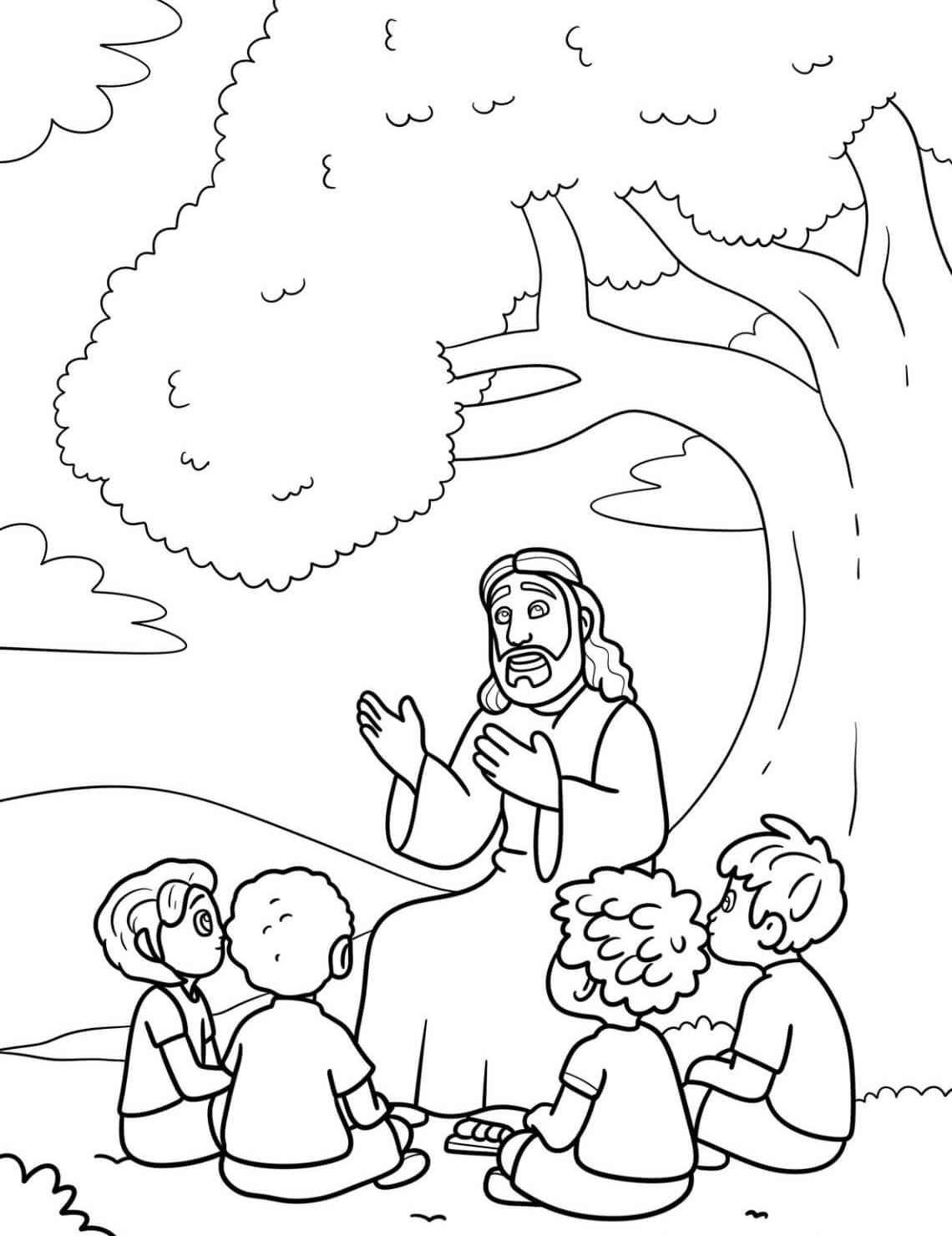 Desenho de Biblicos para imprimir