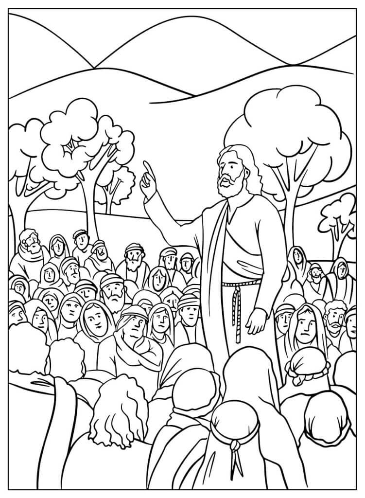 Desenho de Biblicos para imprimir
