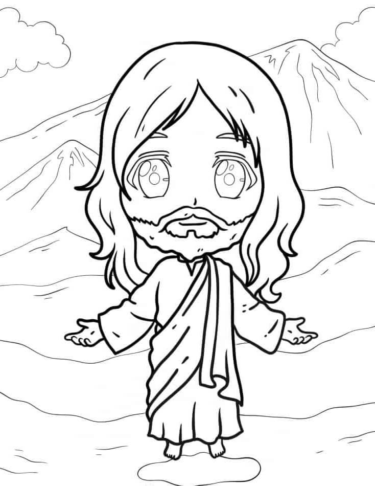 Desenho de Biblicos para imprimir