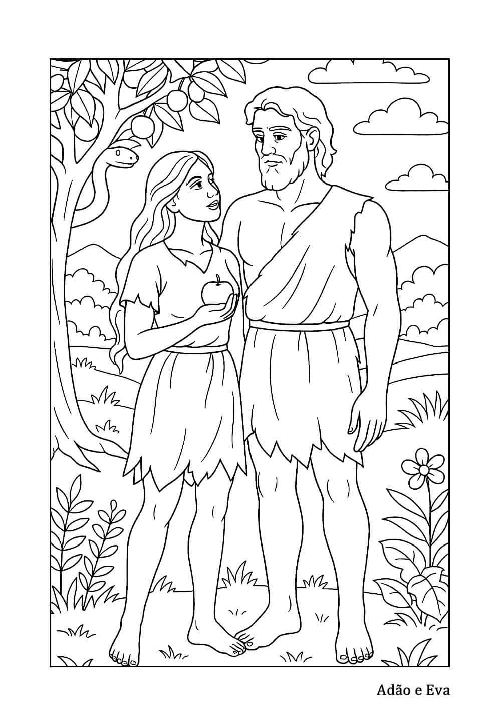 Desenho de Biblicos para imprimir