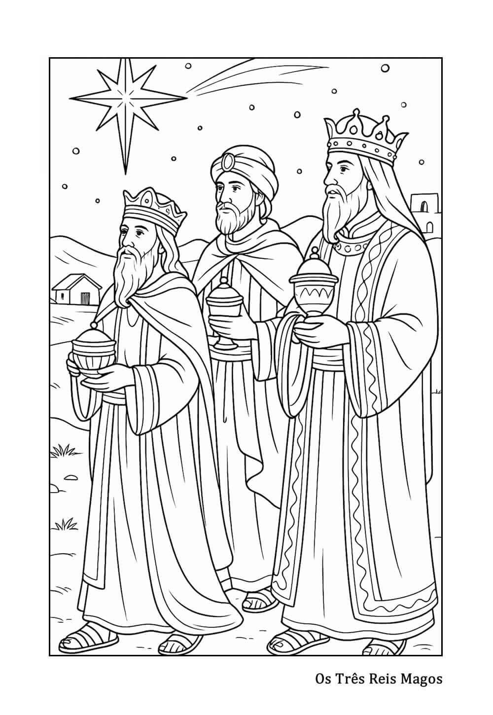 Desenho de Biblicos para imprimir