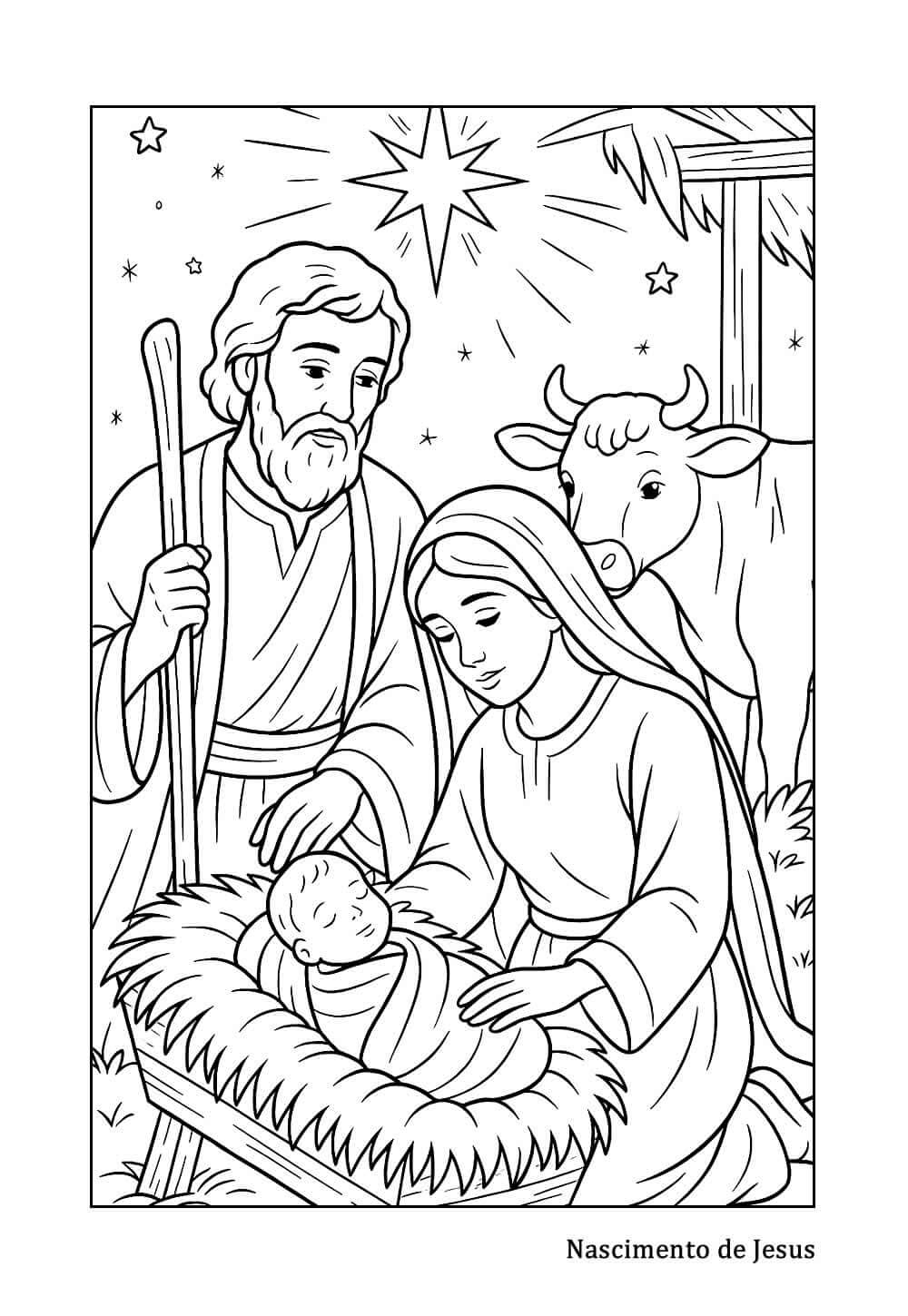 Desenho de Biblicos para imprimir