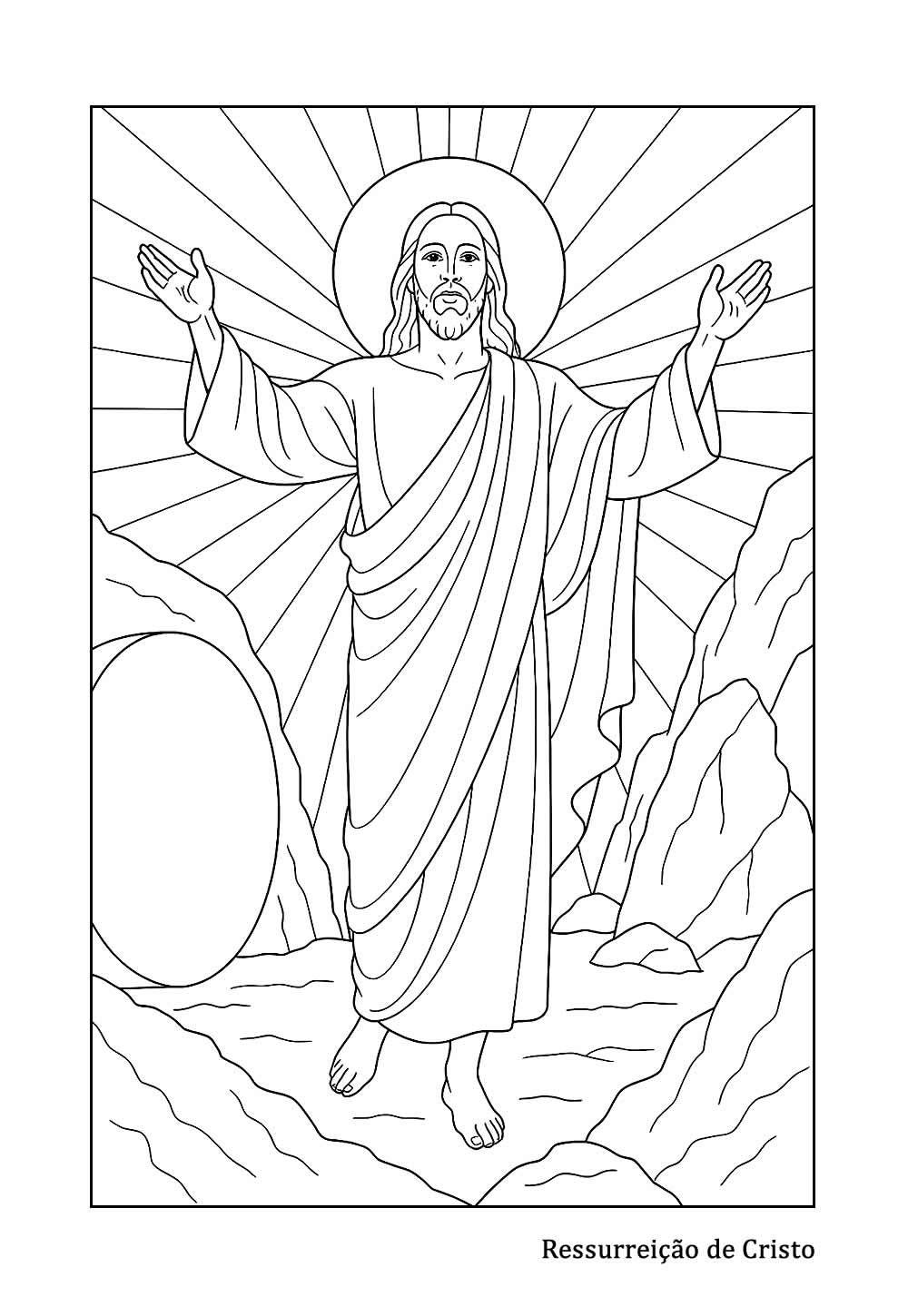 Desenho de Biblicos para imprimir