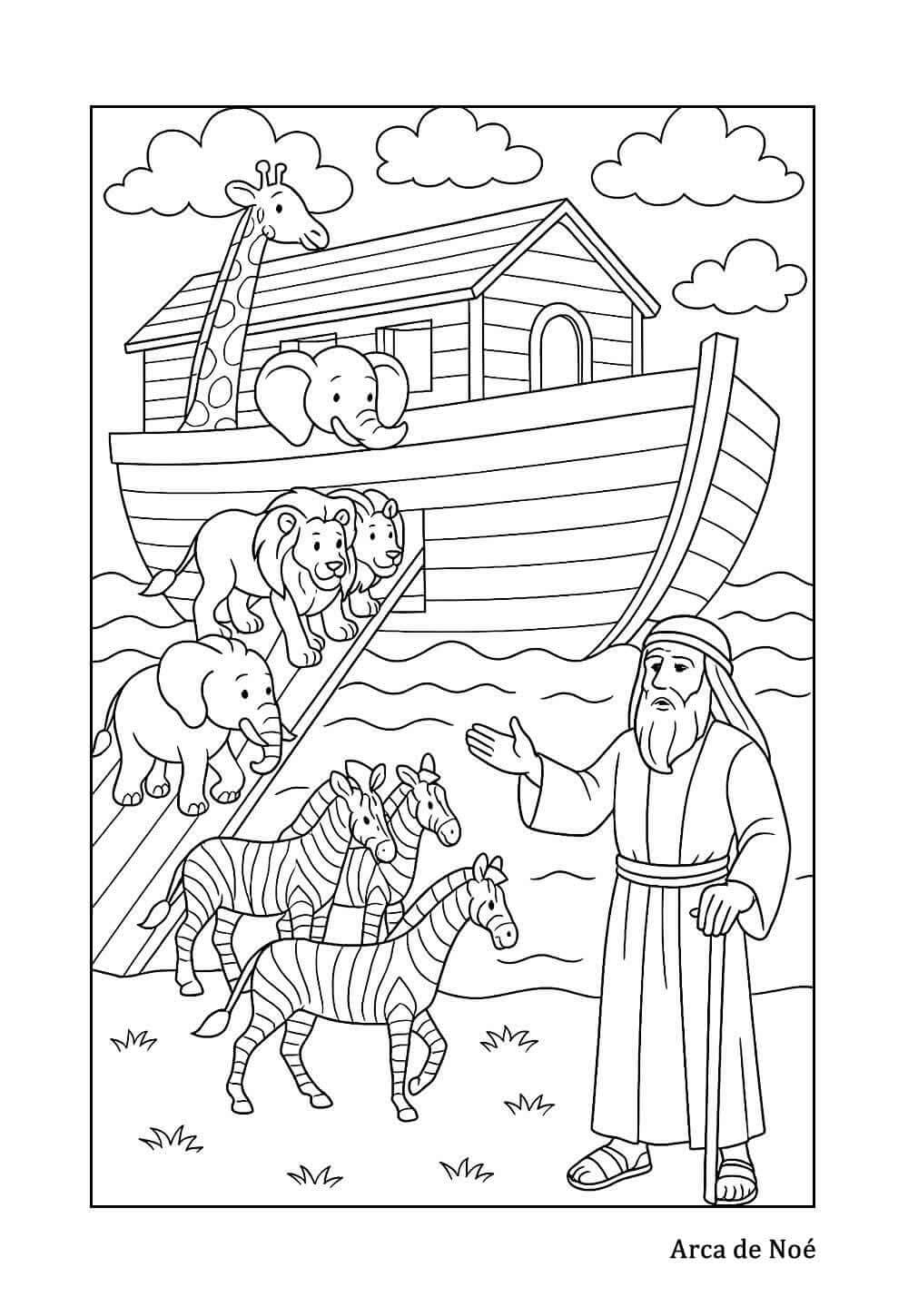 Desenho de Biblicos para imprimir