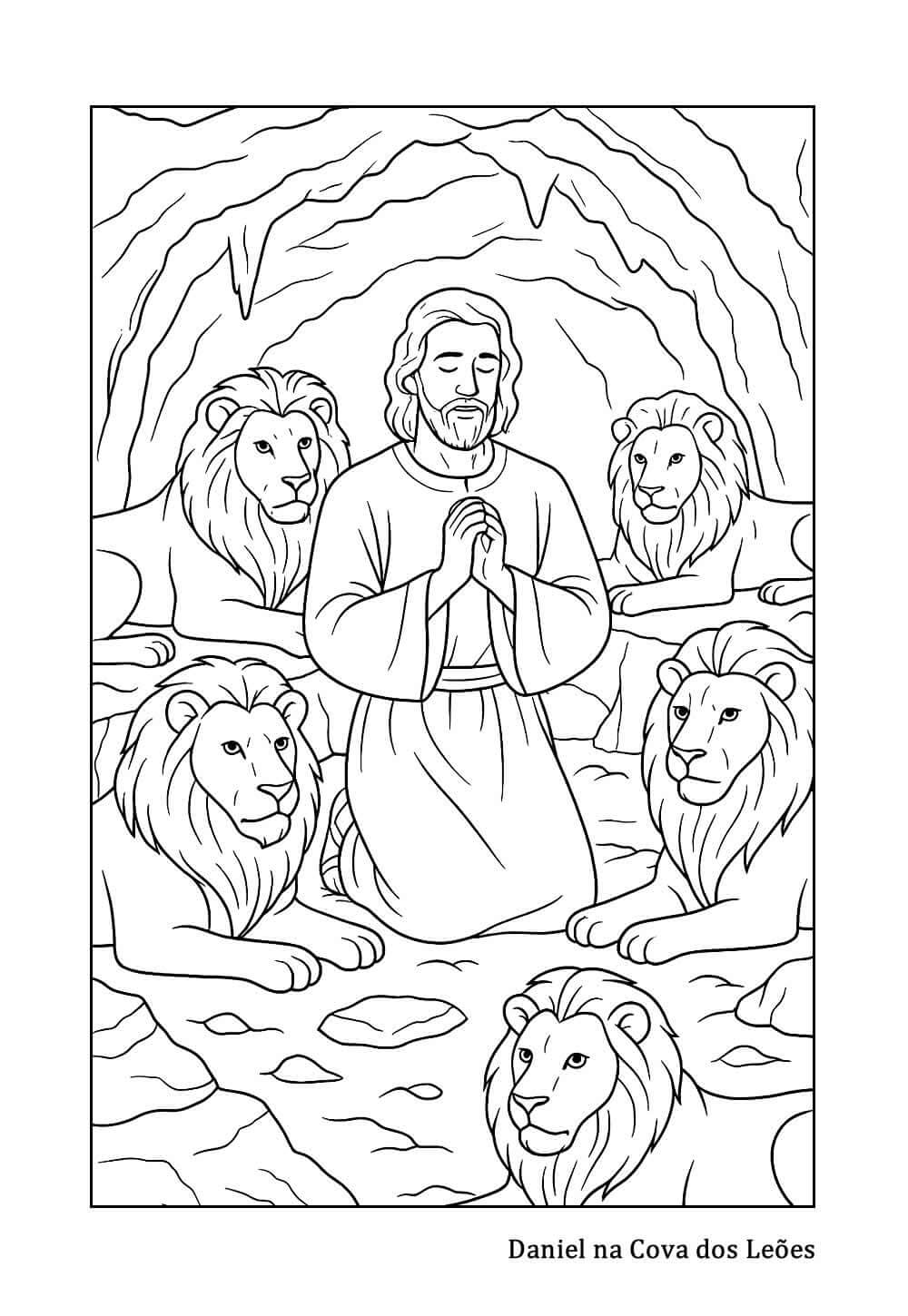 Biblicos para Colorir e Imprimir