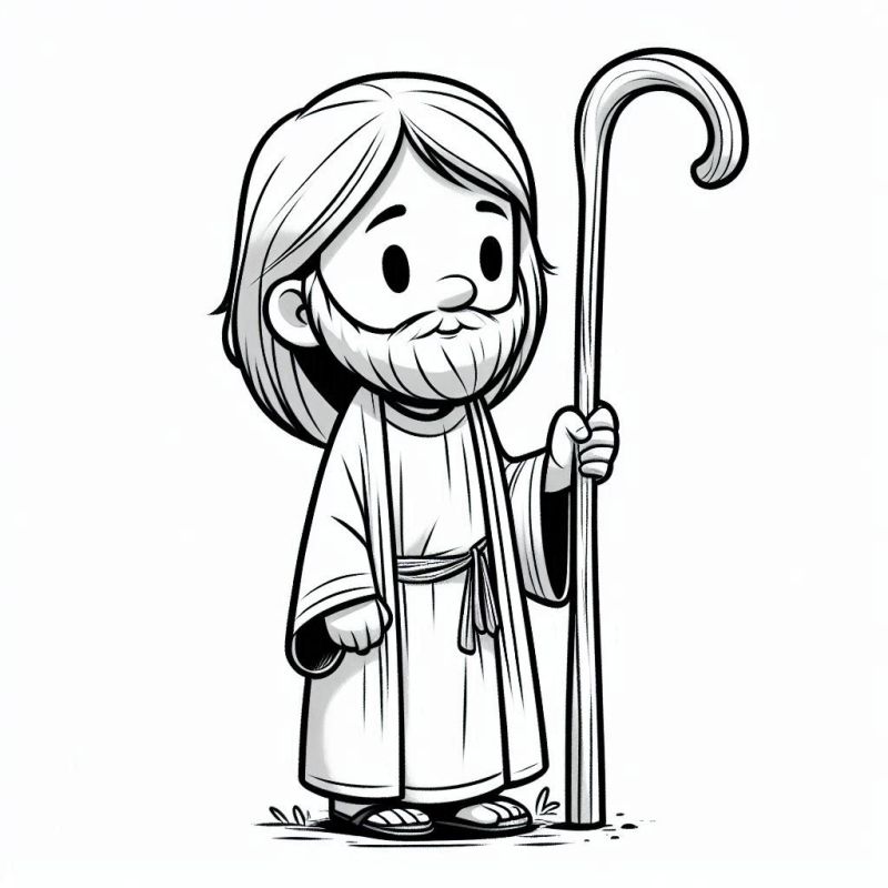 Desenho de Biblicos para imprimir