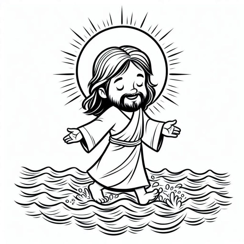 Desenho de Biblicos para imprimir