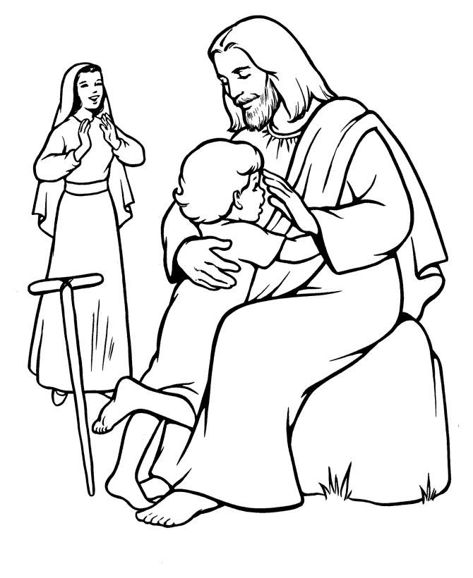 Desenho de Biblicos para imprimir