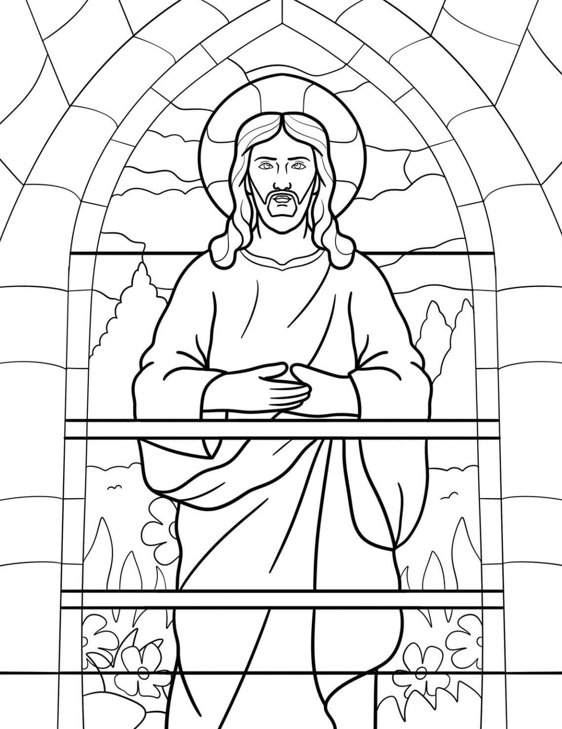 Desenho de Biblicos para imprimir