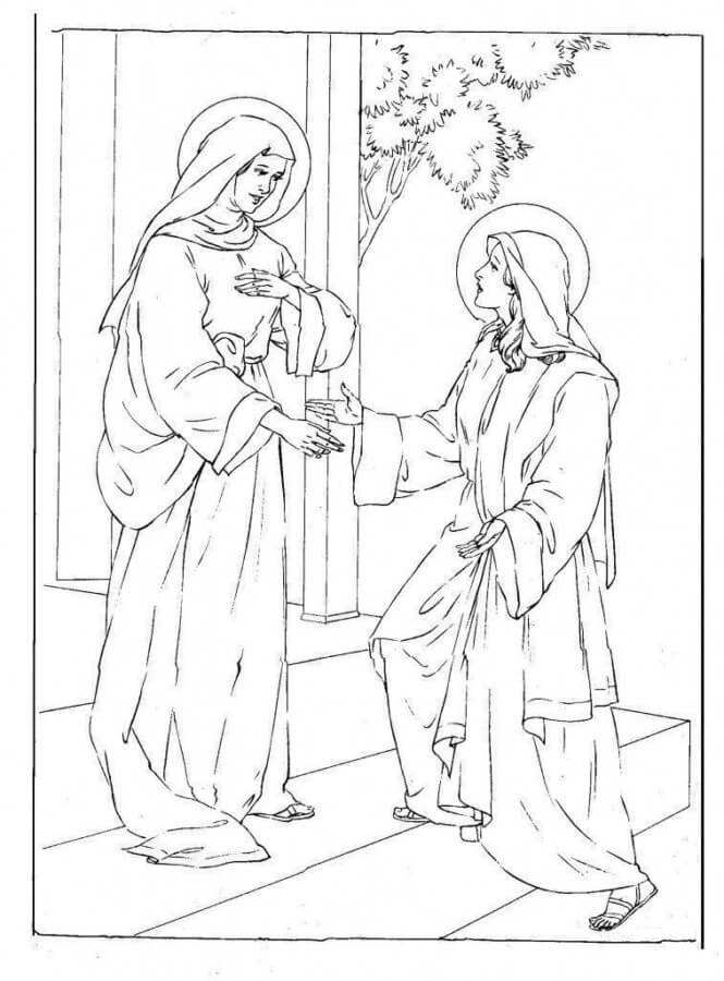 Desenho de Biblicos para imprimir