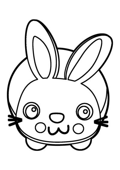 Desenho de Coelho para imprimir