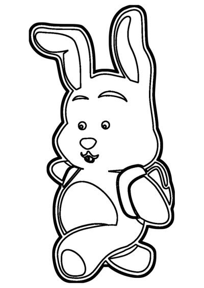 Desenho de Coelho para imprimir