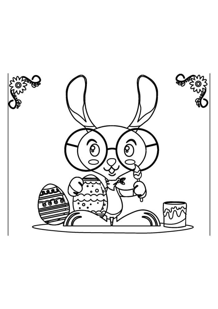 Desenho de Coelho para imprimir