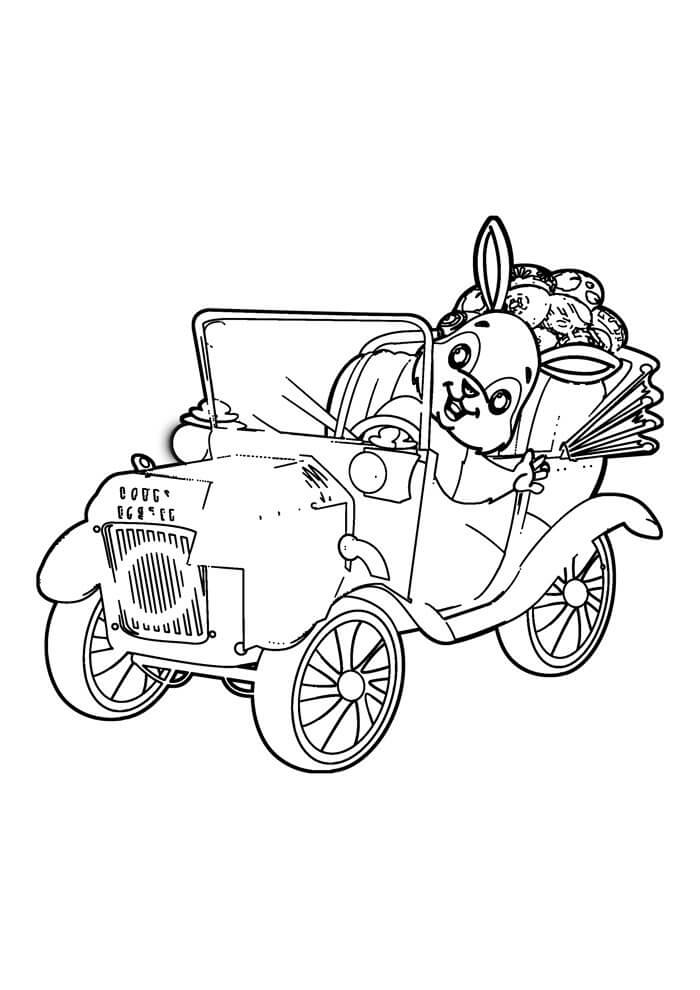 Desenho de Coelho para imprimir