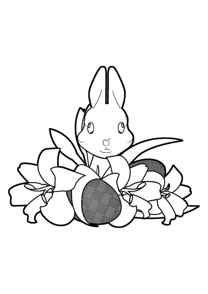 Desenho de Coelho para imprimir