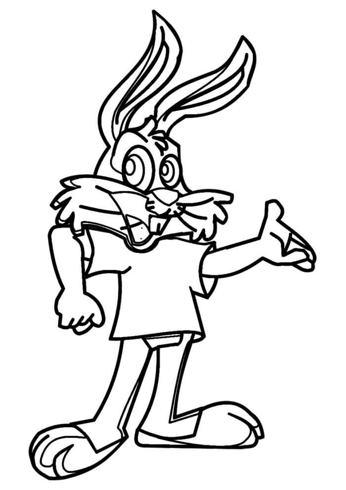Desenho de Coelho para imprimir