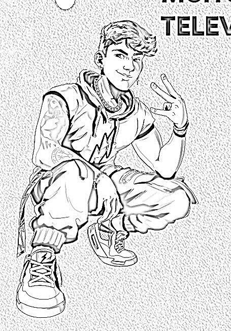 Desenho de Emilly Vick para imprimir