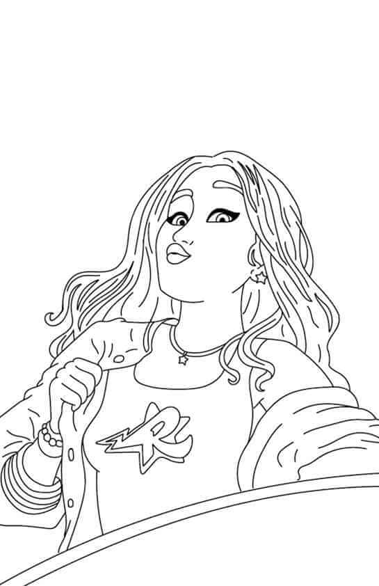 Desenho de Emilly Vick para imprimir