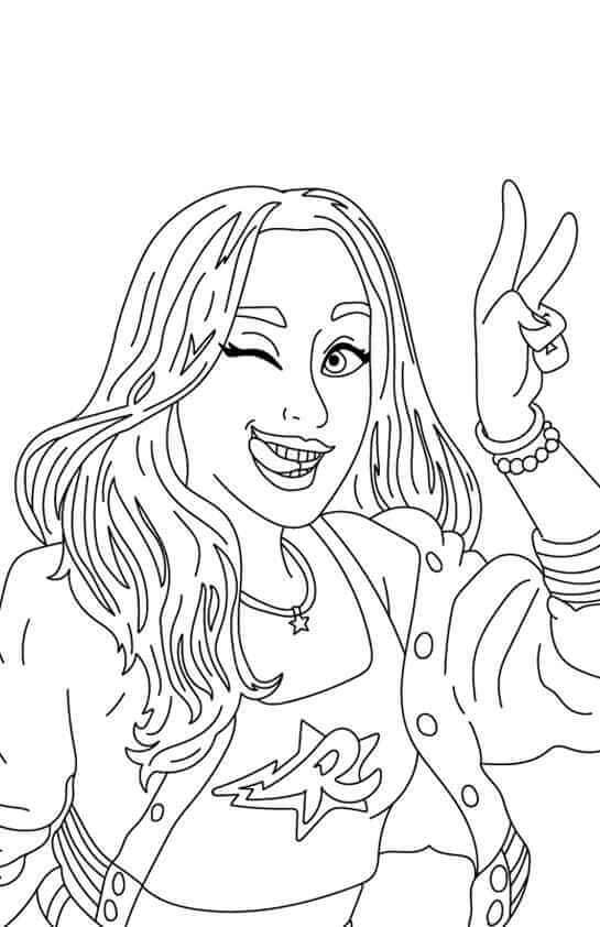 Desenho de Emilly Vick para imprimir
