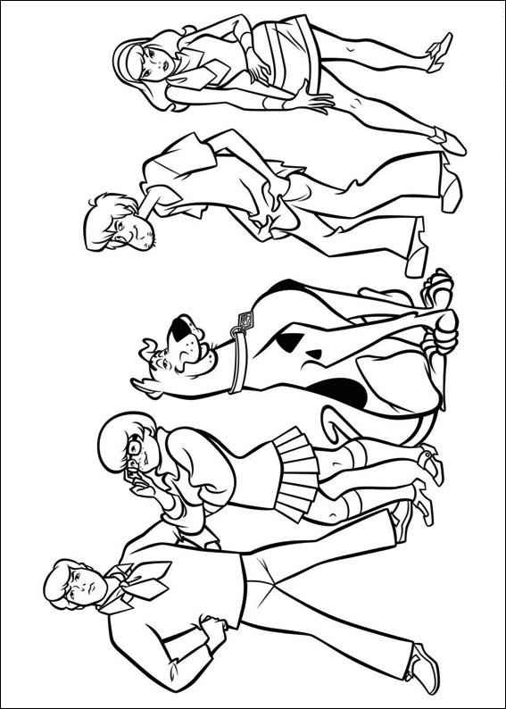 Desenho de Scooby-Doo para imprimir